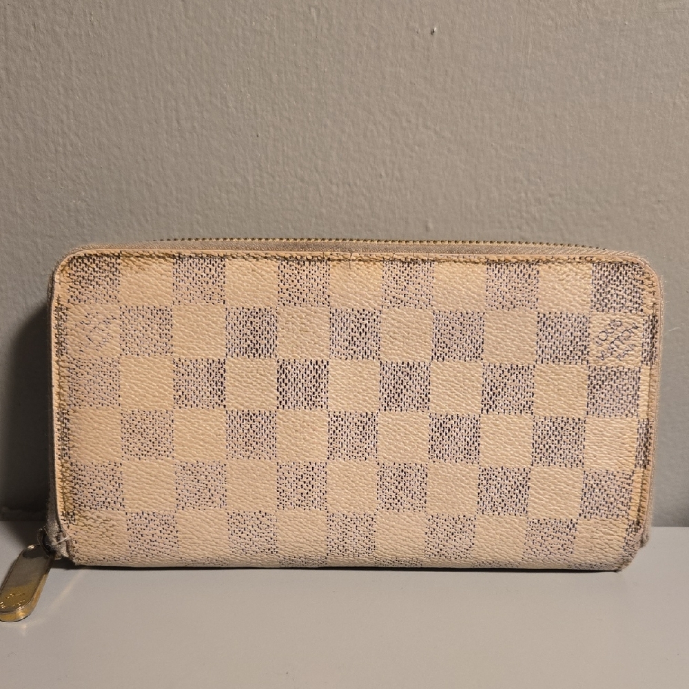 Louis Vuitton Damier Azure Zip Wallet
